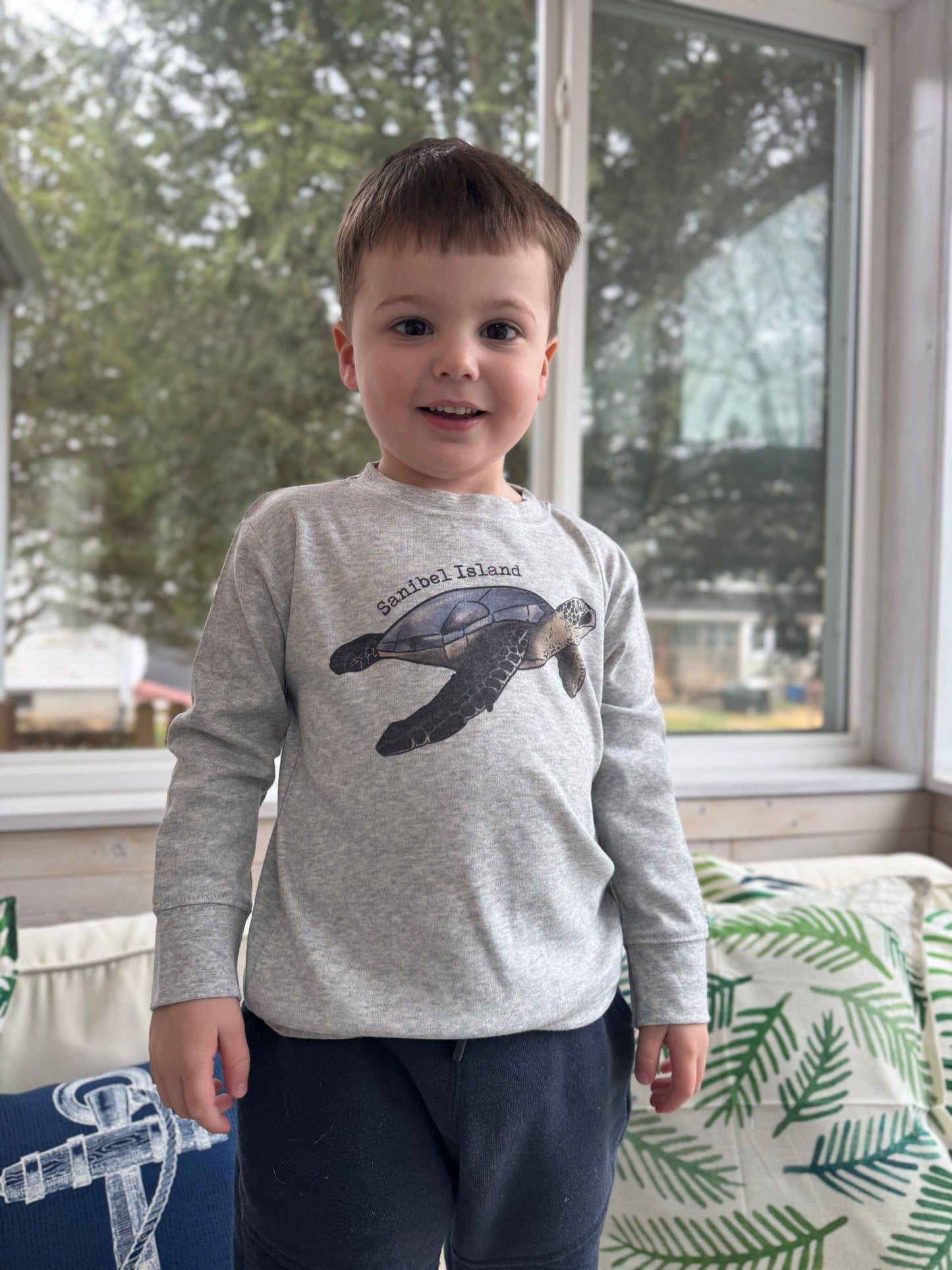 Sanibel Sea Turtle Pullover