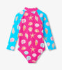 Sea Shells Long Sleeve Rashguard