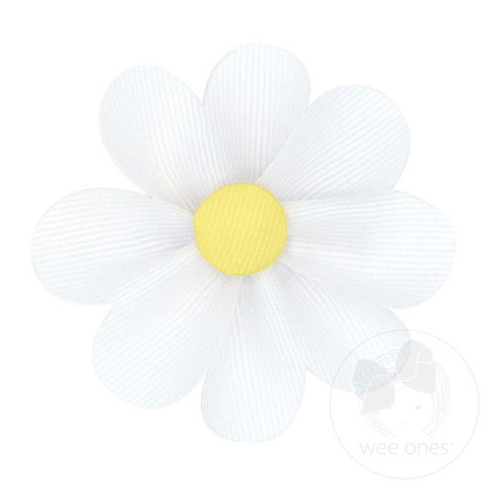 Grosgrain Petal Flower Hair Clip