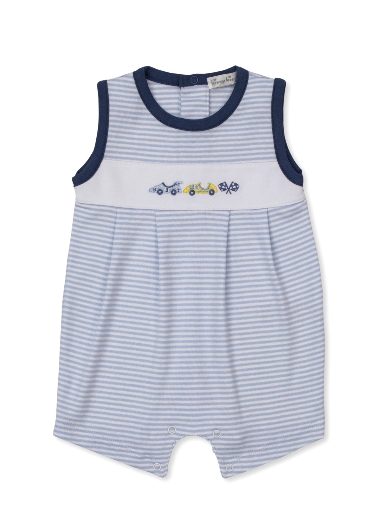 Pima Cotton Playsuit- Sizzling Speedway