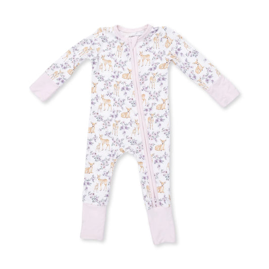 Floral Deer Convertible Romper