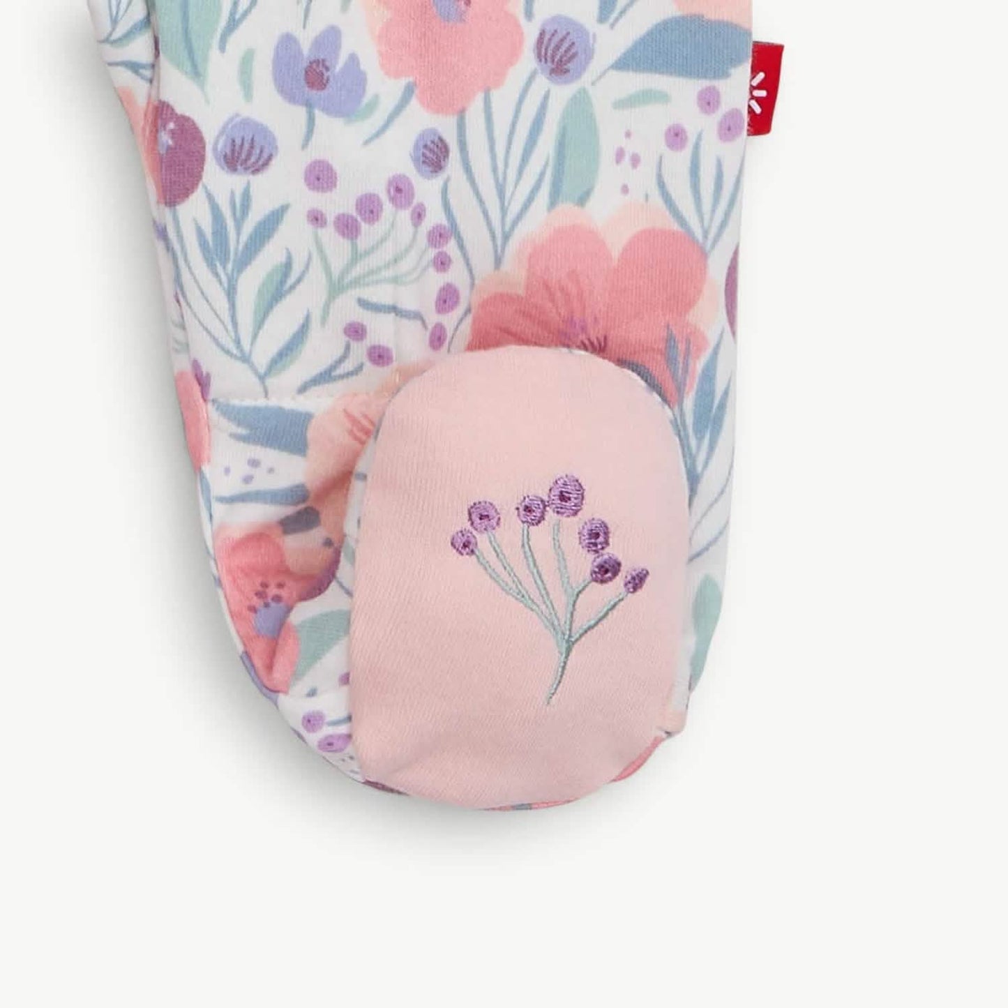 Organic Cotton Magnetic Footie-Whistledon