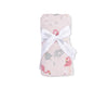 Organic Muslin Swaddle- Flamingos