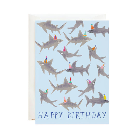 Birthday Greeting Card Shark