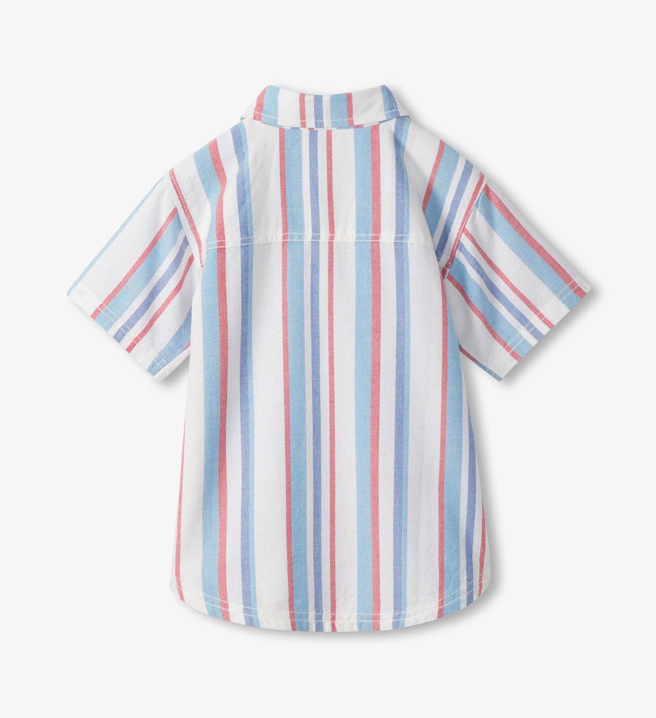 Nautical Stripes Woven Button Down