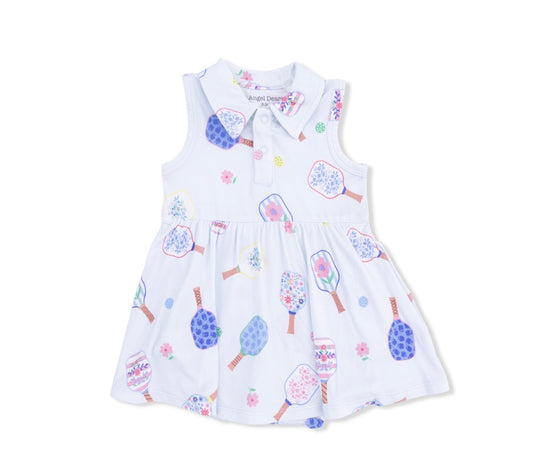 Bamboo Bodysuit Dress- Pickleball