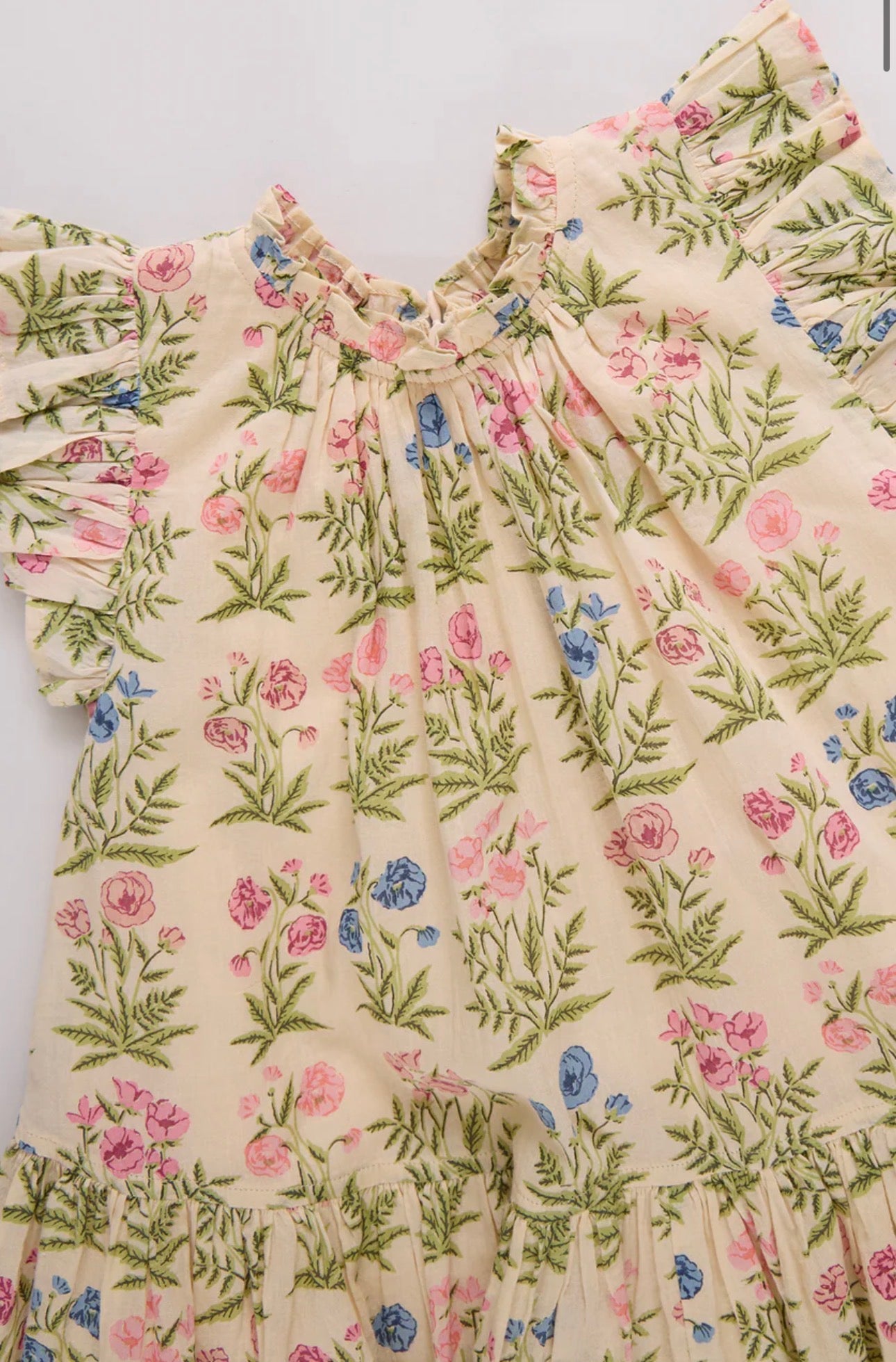 Harper Dress- Leafy Floral