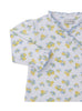 Pima Cotton Footie- Lemon Blossoms