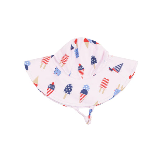 Wide Brim Sunhat American Ice Cream