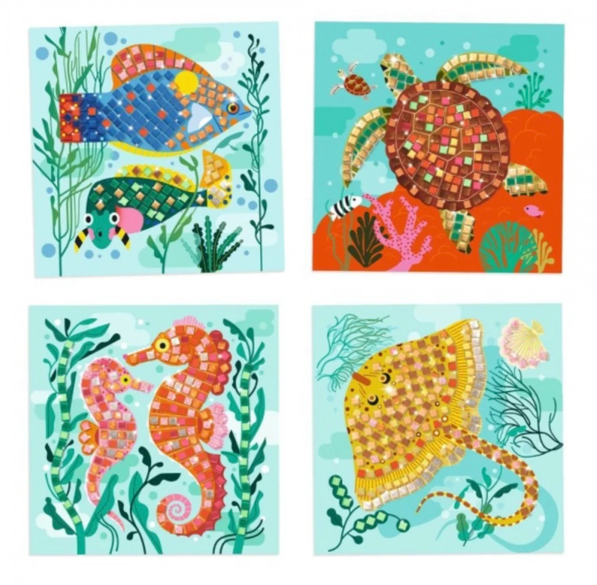 Caribbean Sticker Mosaic