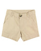 Boys Khaki Stretch Chino Shorts