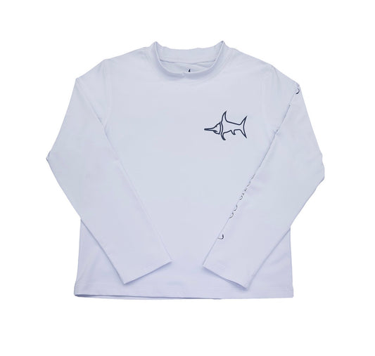 Tybee Rashguard- White