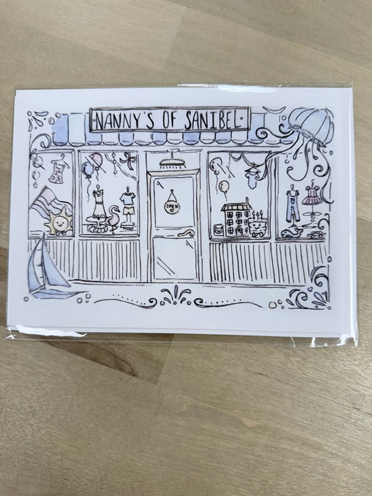 Nannys of Sanibel Greeting Card