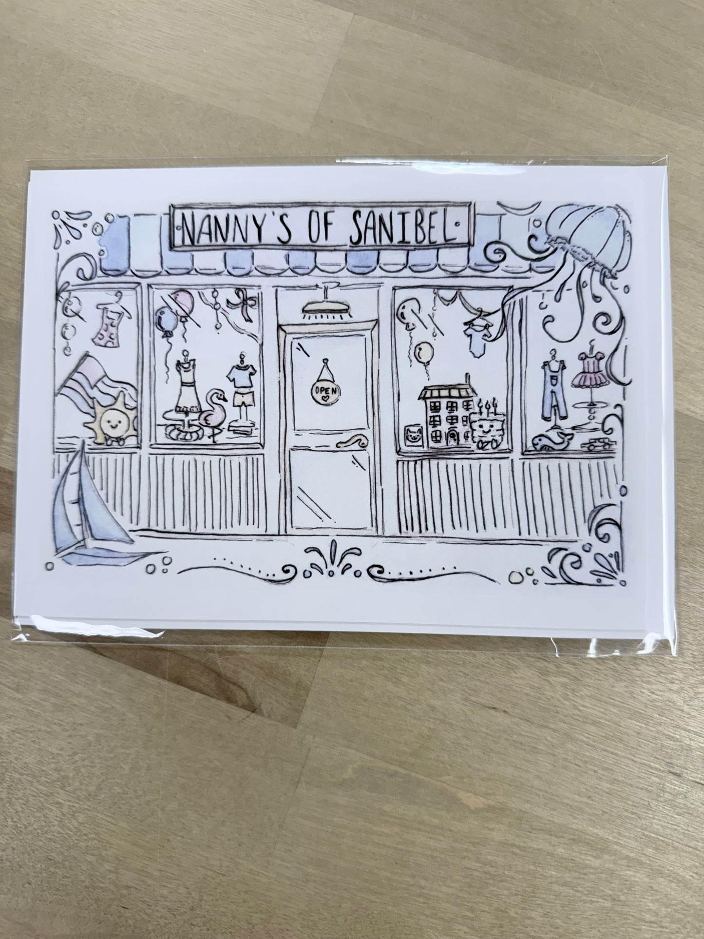 Nannys of Sanibel Greeting Card