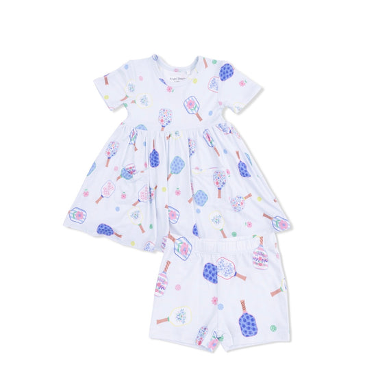 Bamboo Twirl Dress w/Short- Pickleball