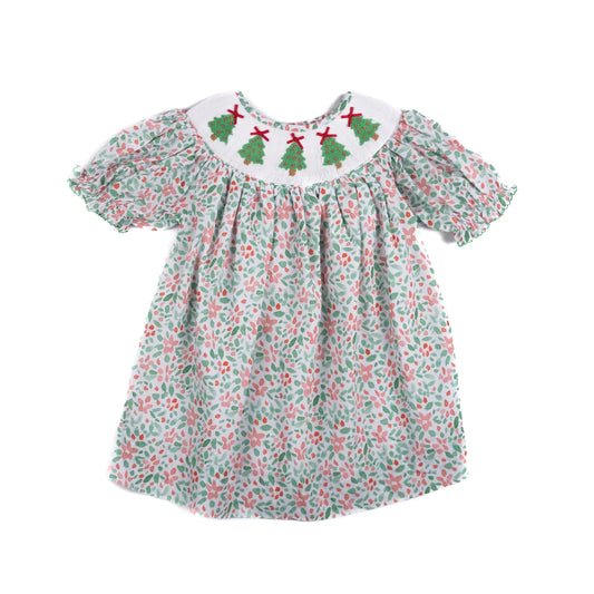 Christmas Tree Floral Dress