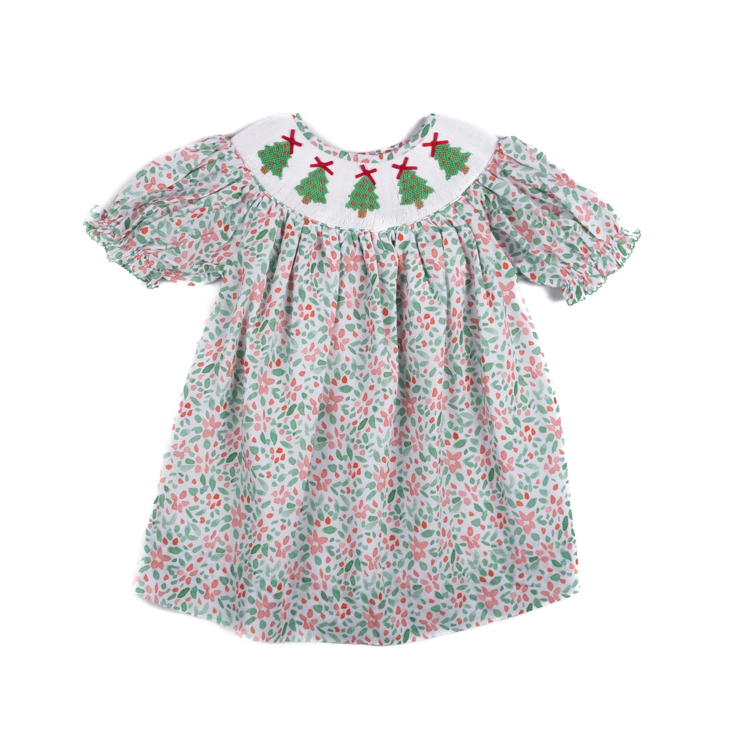 Christmas Tree Floral Dress