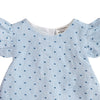 Emery Hearts Baby Ruffled Sleeve Top + Bloomer (Organic)