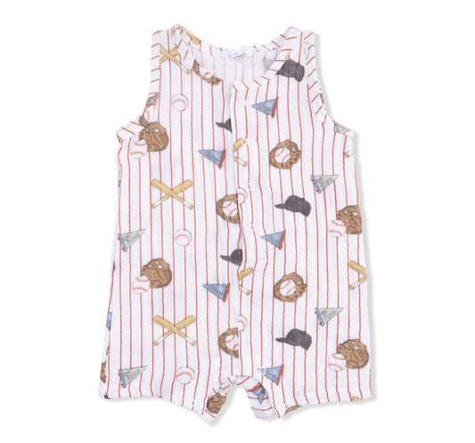 Organic Cotton Muslin Romper