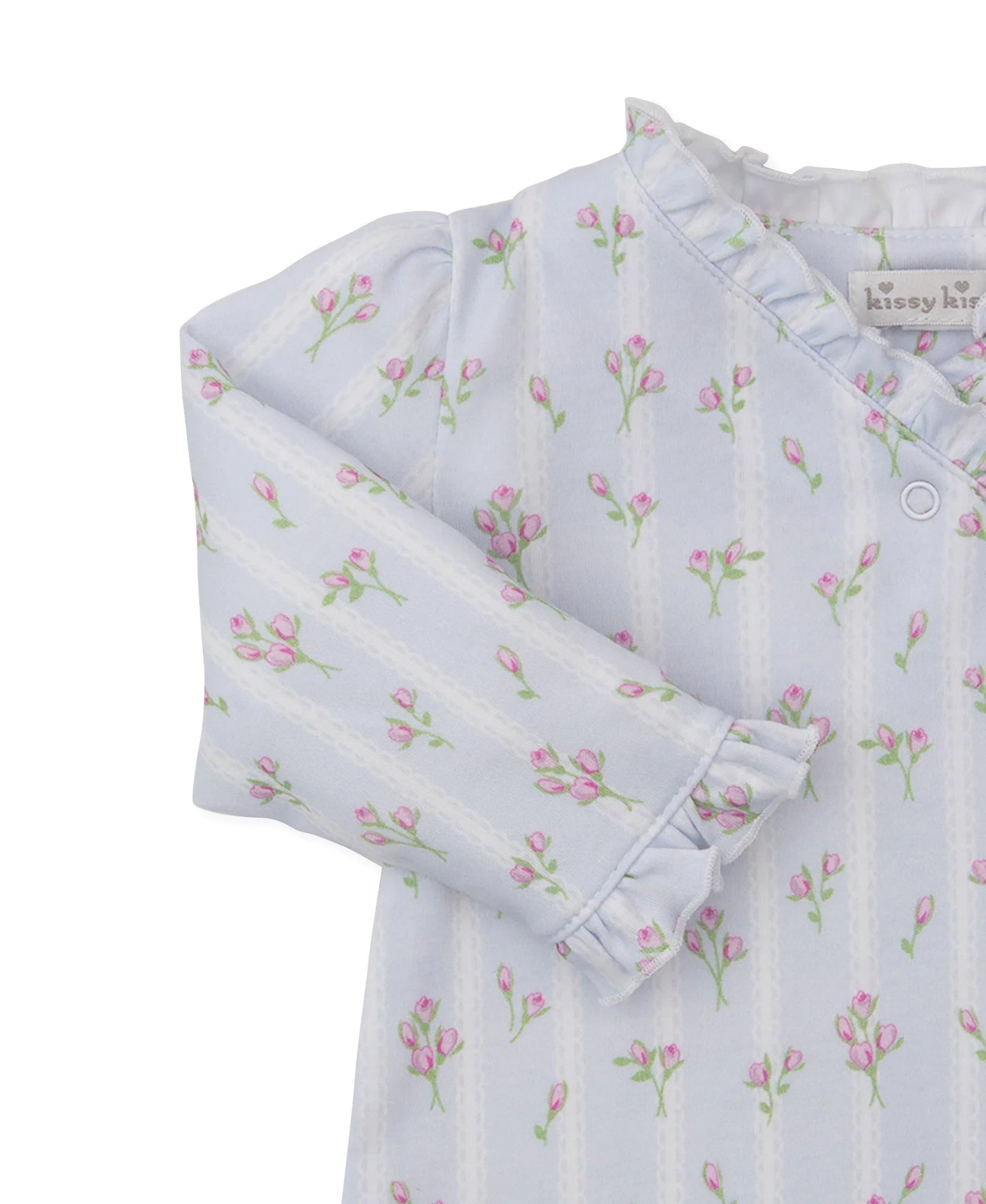 Kissy Kissy Ribbon Stripe Bouquets Playsuit