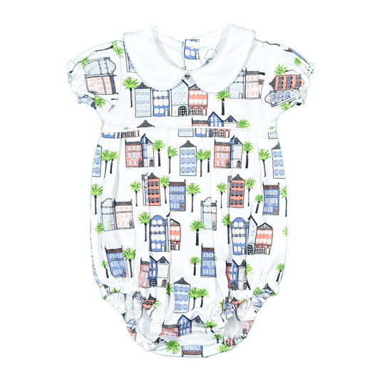 Pima Cotton Pleated Bubble- Rainbow Row