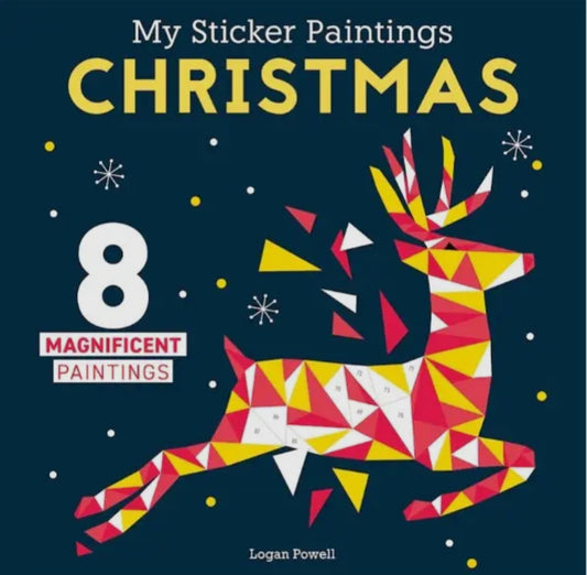 My Sticker Paintings- Christmas