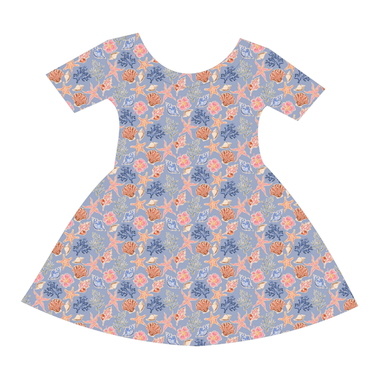 Seashell Snuggles Bamboo Dress