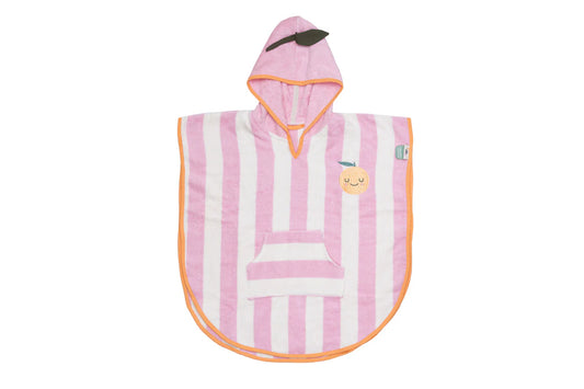 Organic Cotton Terry Hooded Poncho 18mo-4T