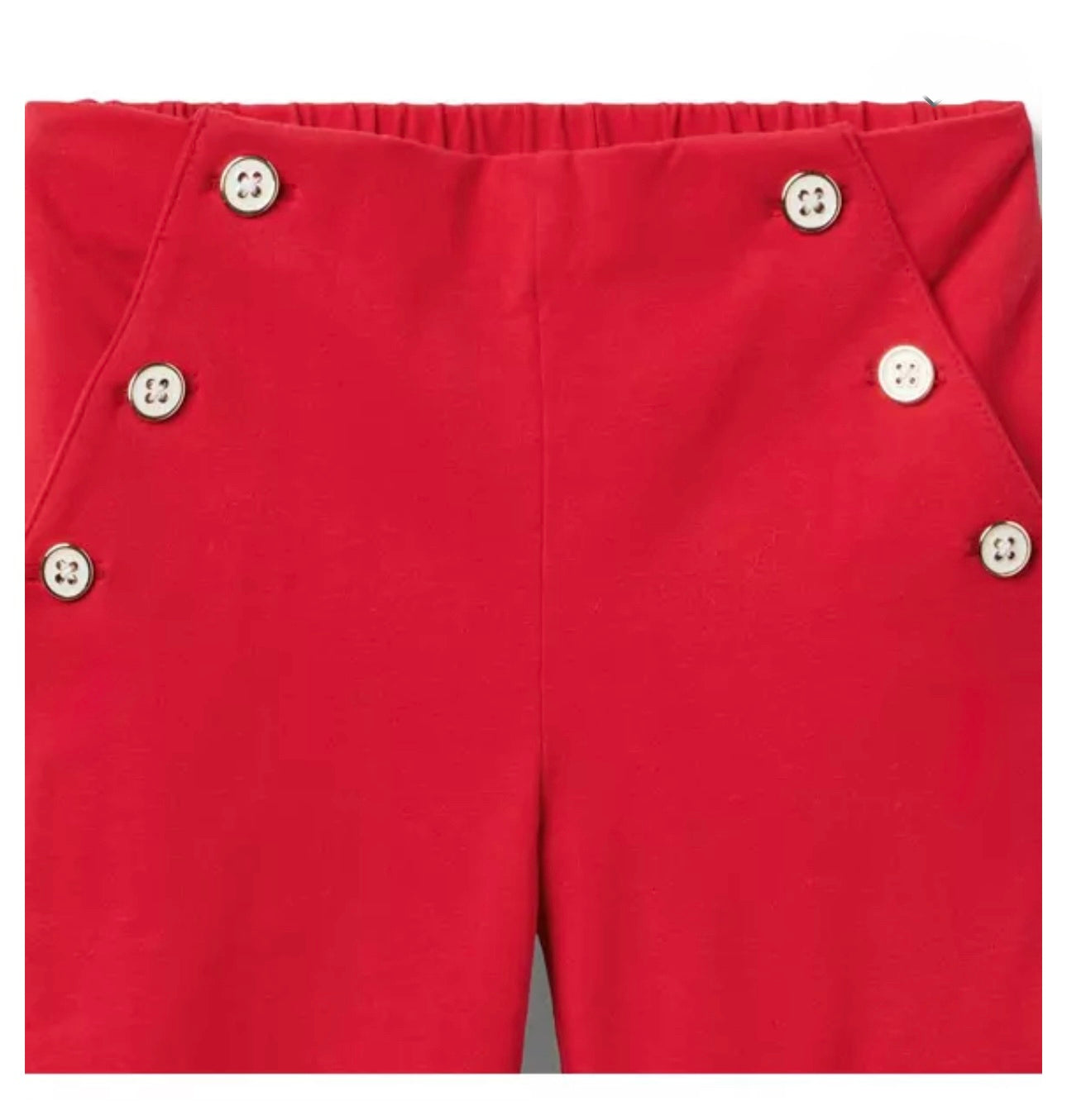 Wide Leg Button Pant