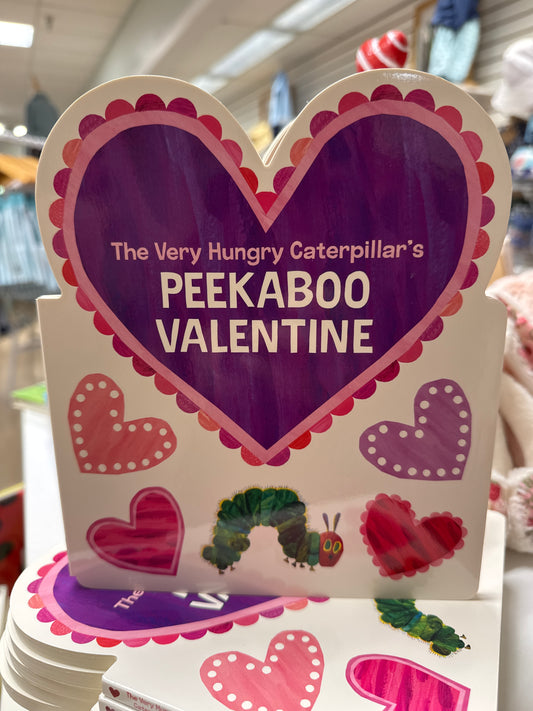 Hungry Caterpillar Peekaboo Valentine