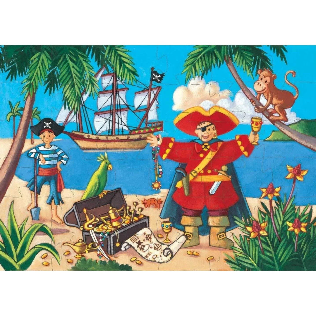 Pirate & Treasure Puzzle