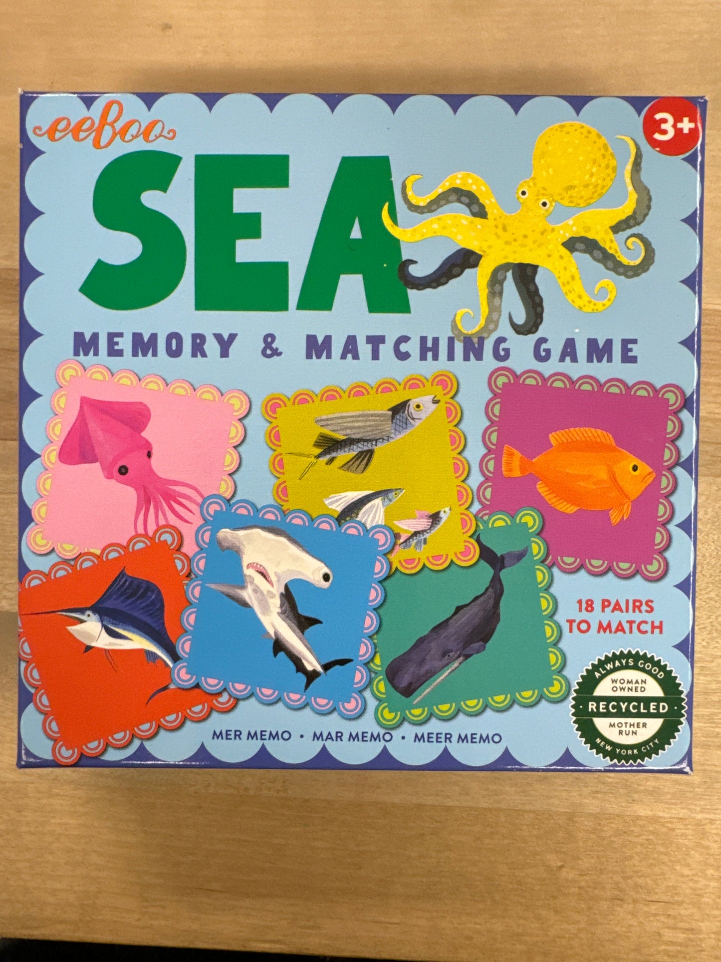 Sea Memory & Matching Game
