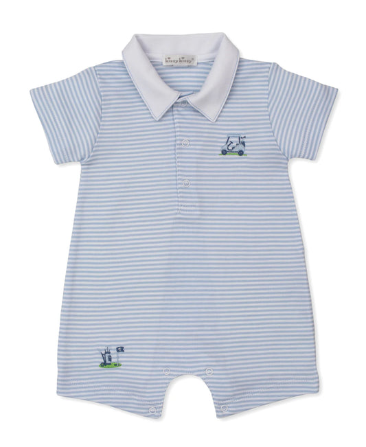Pima Cotton Collar Playsuit- Golf Championship