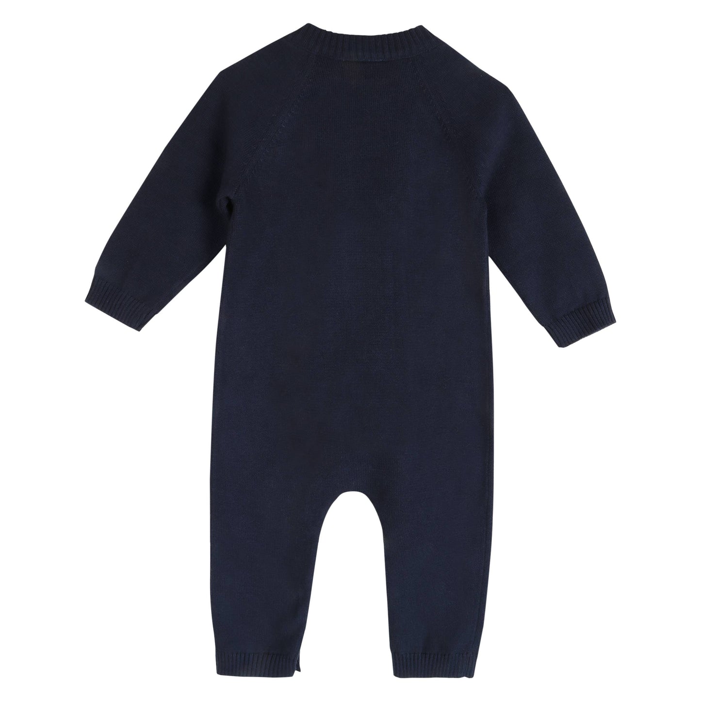 Spotty Dog 3D Knit Baby Jumpsuit (Organic Cotton)