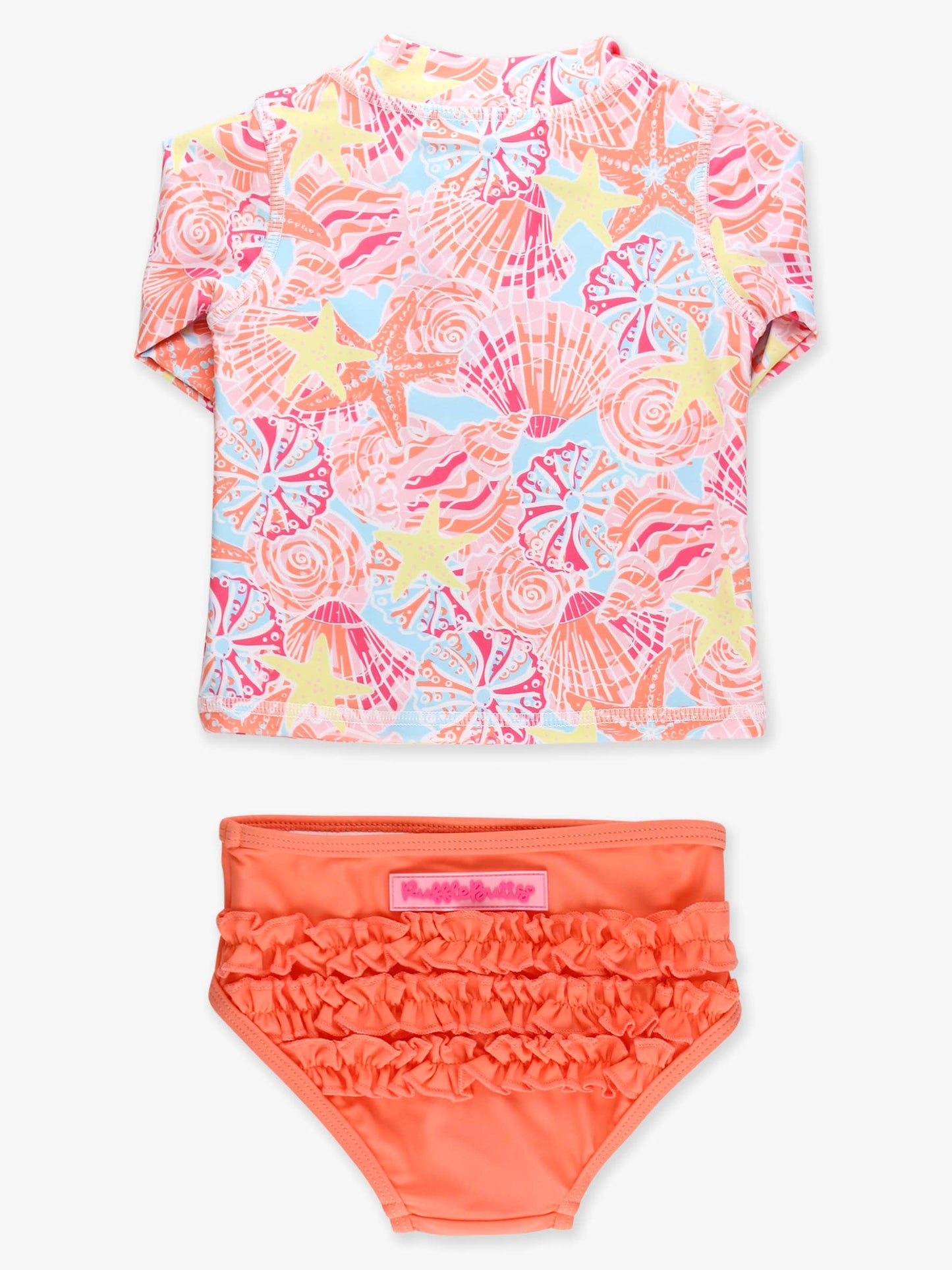 2-Piece Rashguard- Sunset Seashells