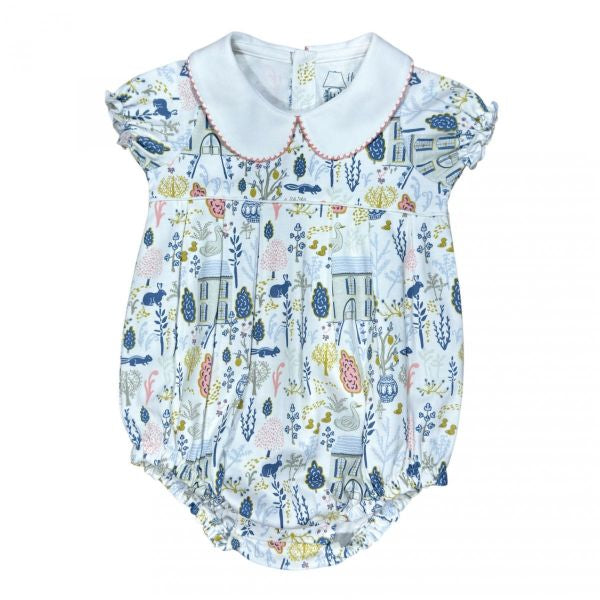 Pima Cotton Pleated Bubble- English Countryside