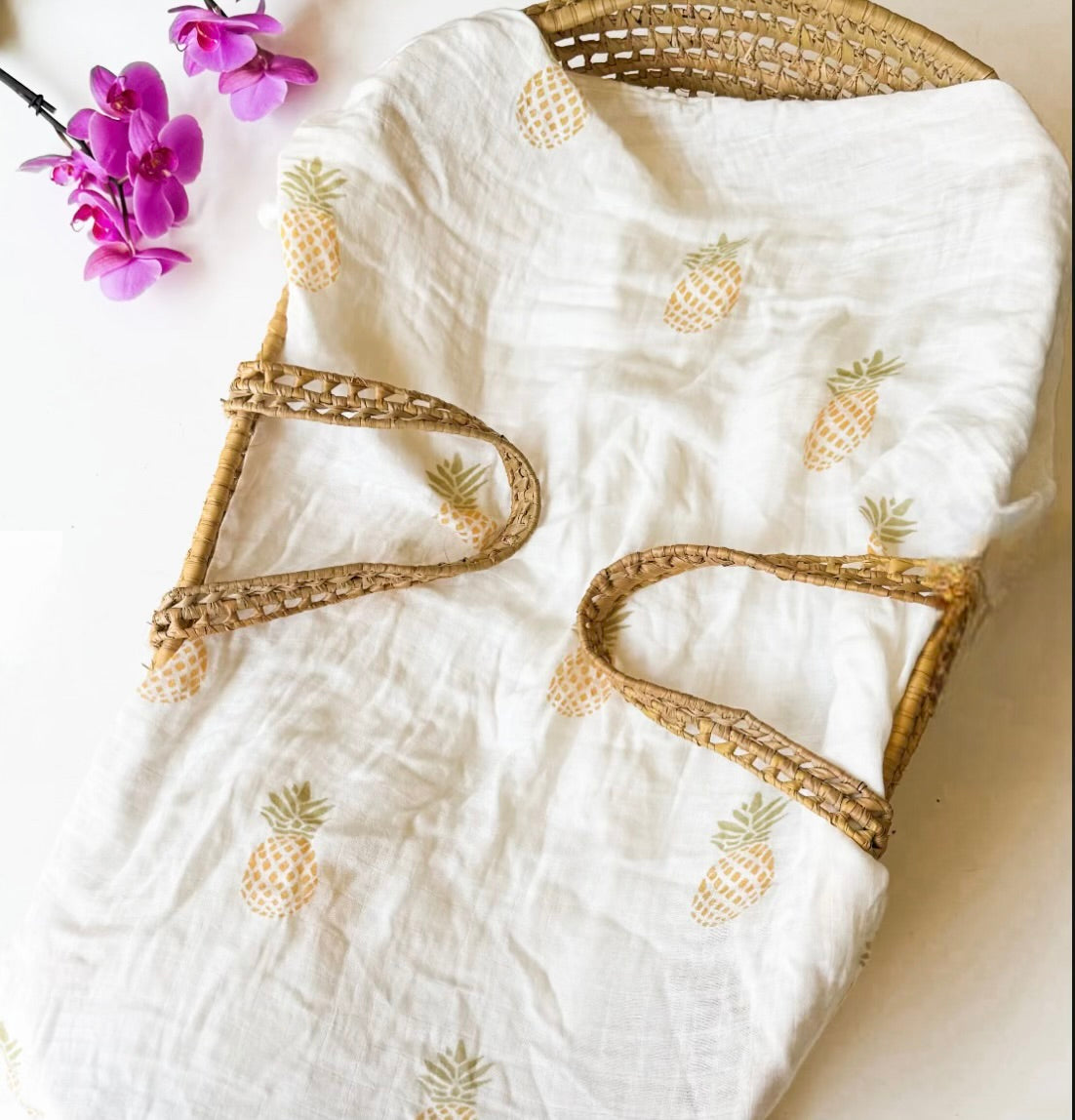 Organic Bamboo/Muslin Swaddle