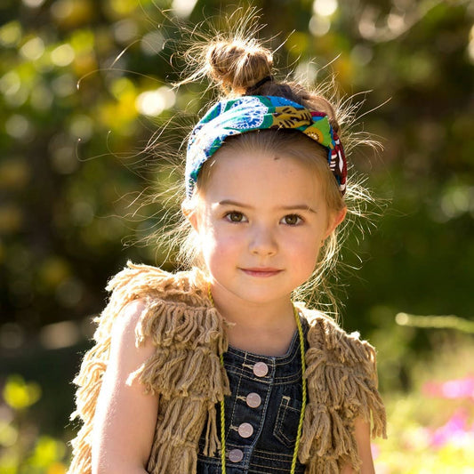 Boho Knotted Headband Age 3+