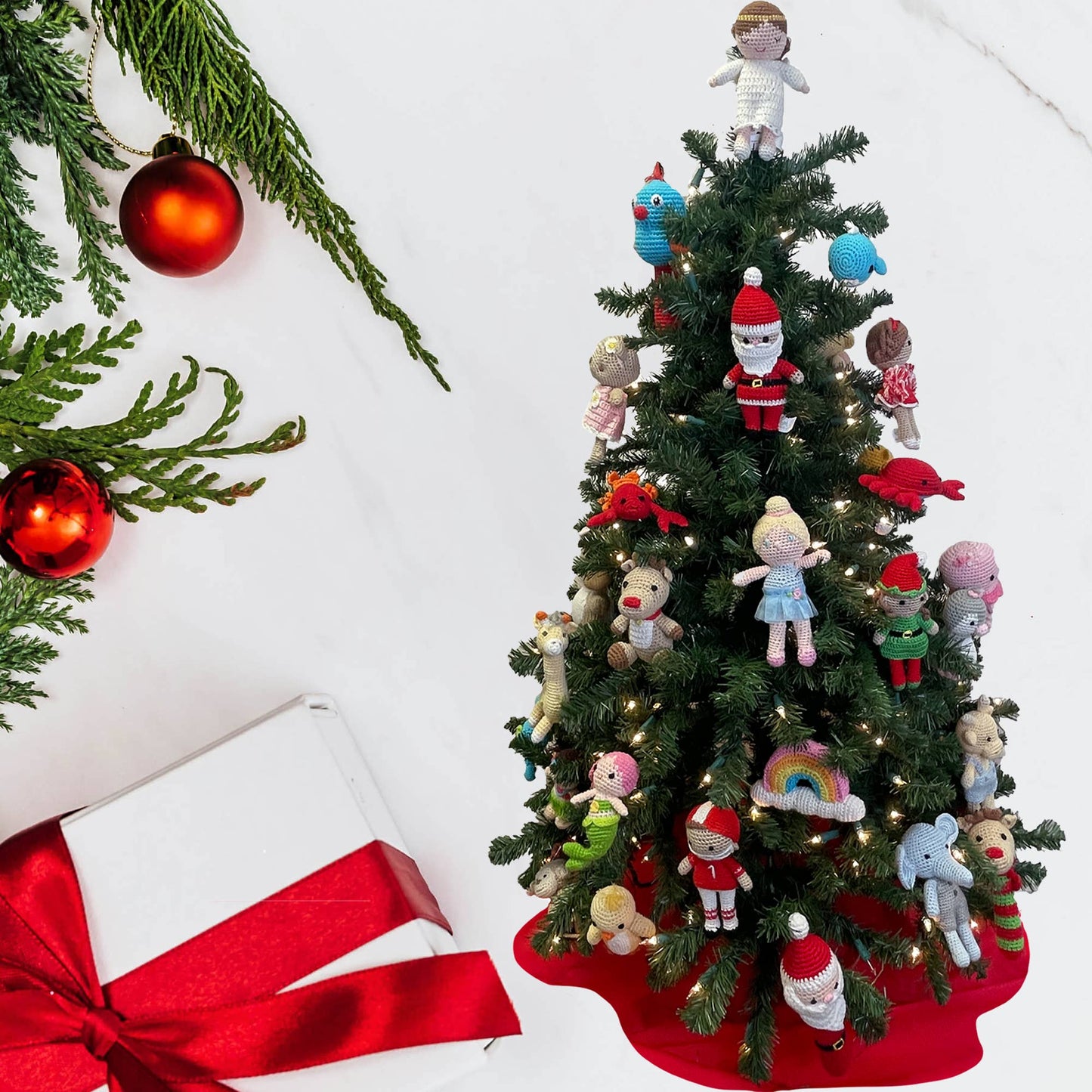 Bamboo Hand Crochet Rattle