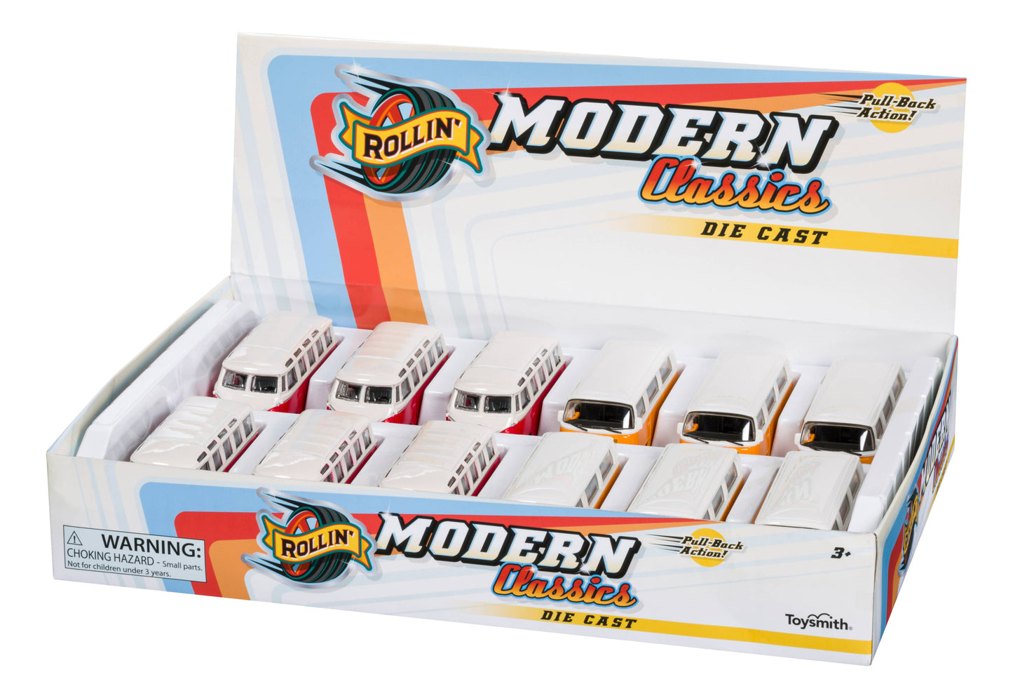 Rollin' Volkswagen Van Assortment-Modern Classics Die-Cast