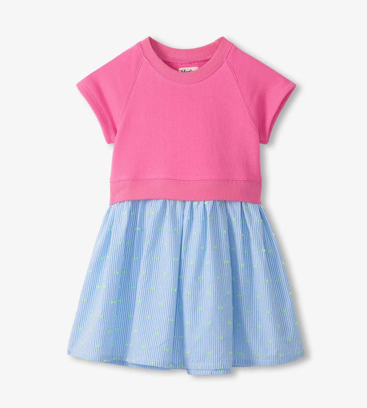 Strawberry Moon Fixed Fabric Dress