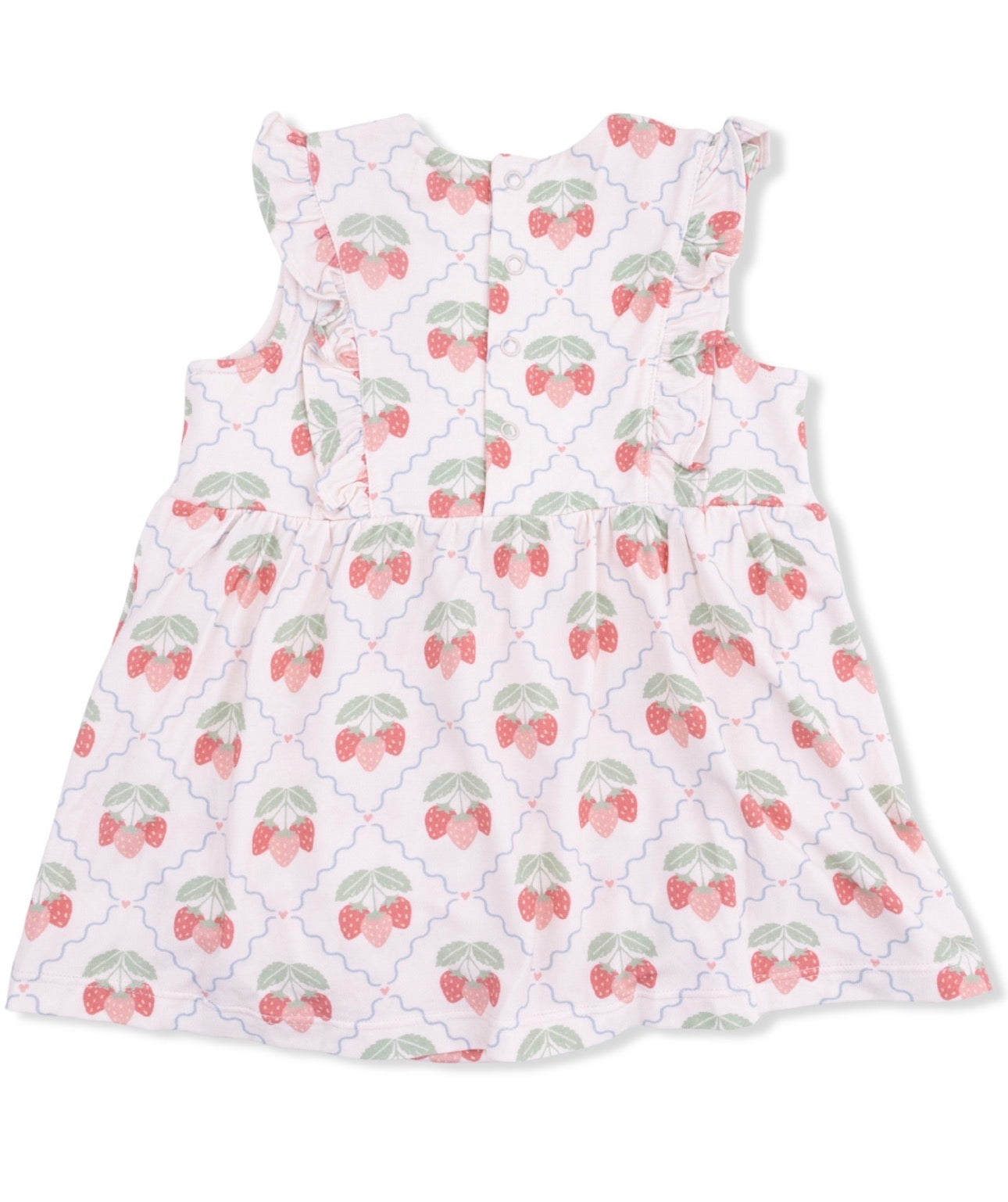 Bamboo Dress- Sweet Strawberries