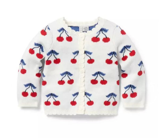 Baby Cherry Cardigan