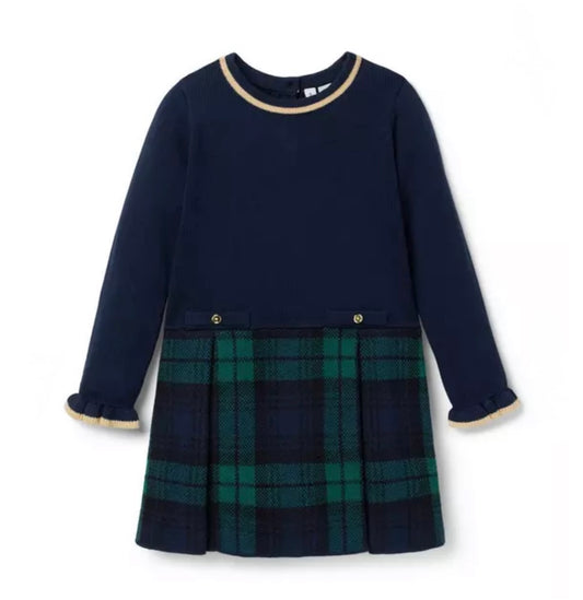 The Tartan Sweater Dress