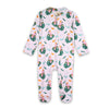 Parrot Zipper Baby Footie (Organic Jersey)