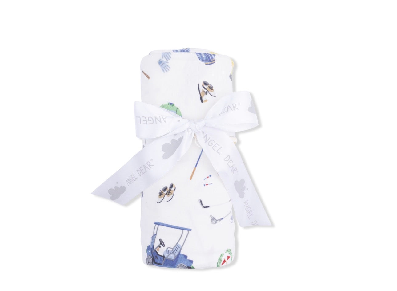 Bamboo Swaddle Blanket- Golf Things