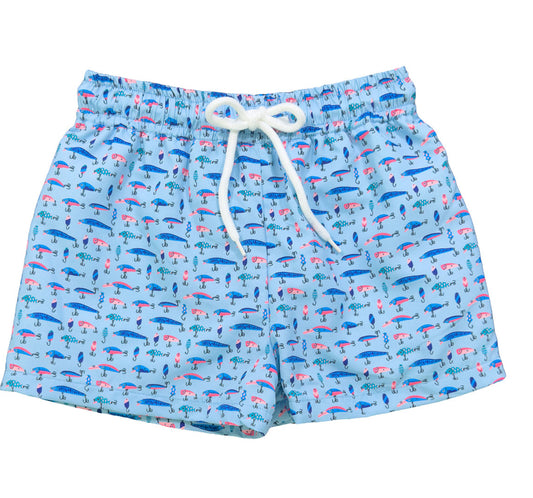 Saint Simons Swim Trunk Tiny Lures