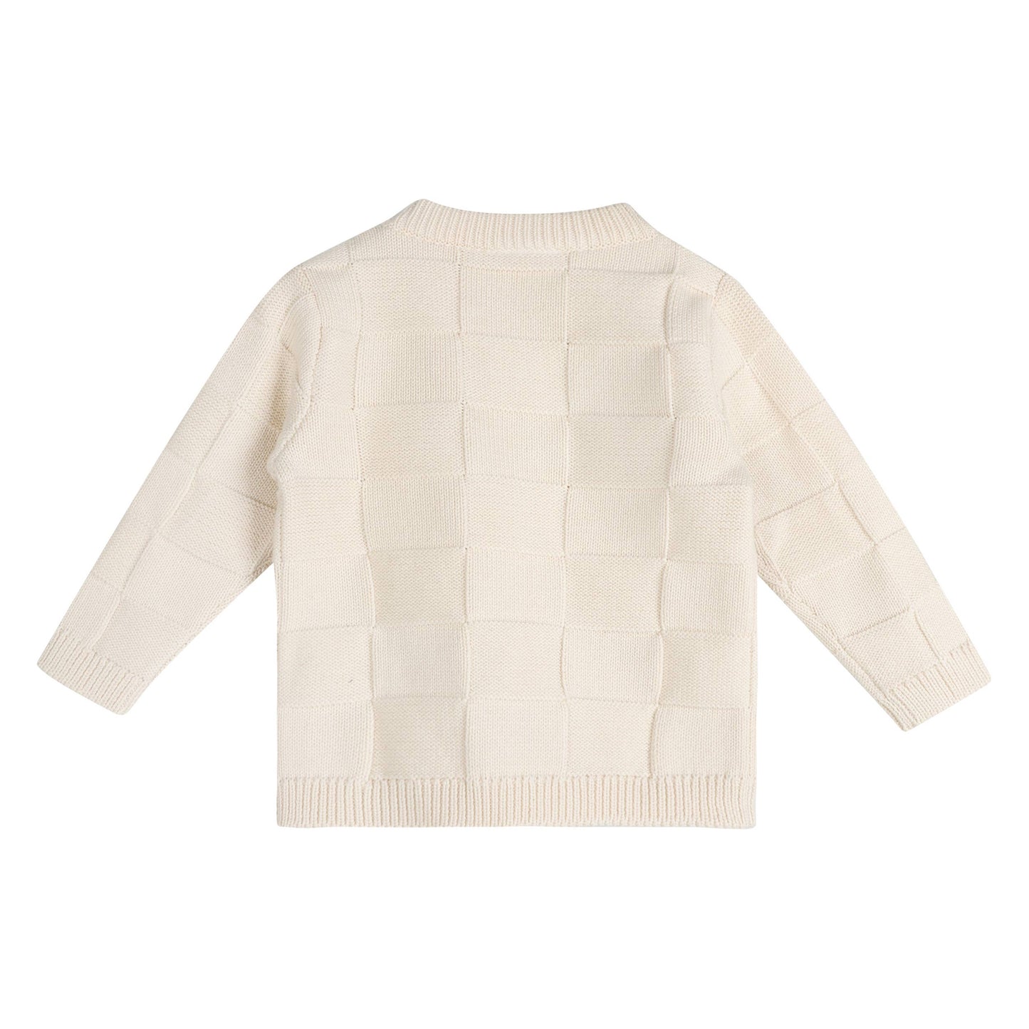 Miles Nautical Embroidered Baby Pullover (Organic Cotton)