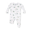 Bamboo Zip Footie- Sea Turtles