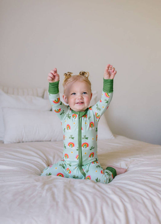 Zippy Bamboo Baby PJ in Pure Luck